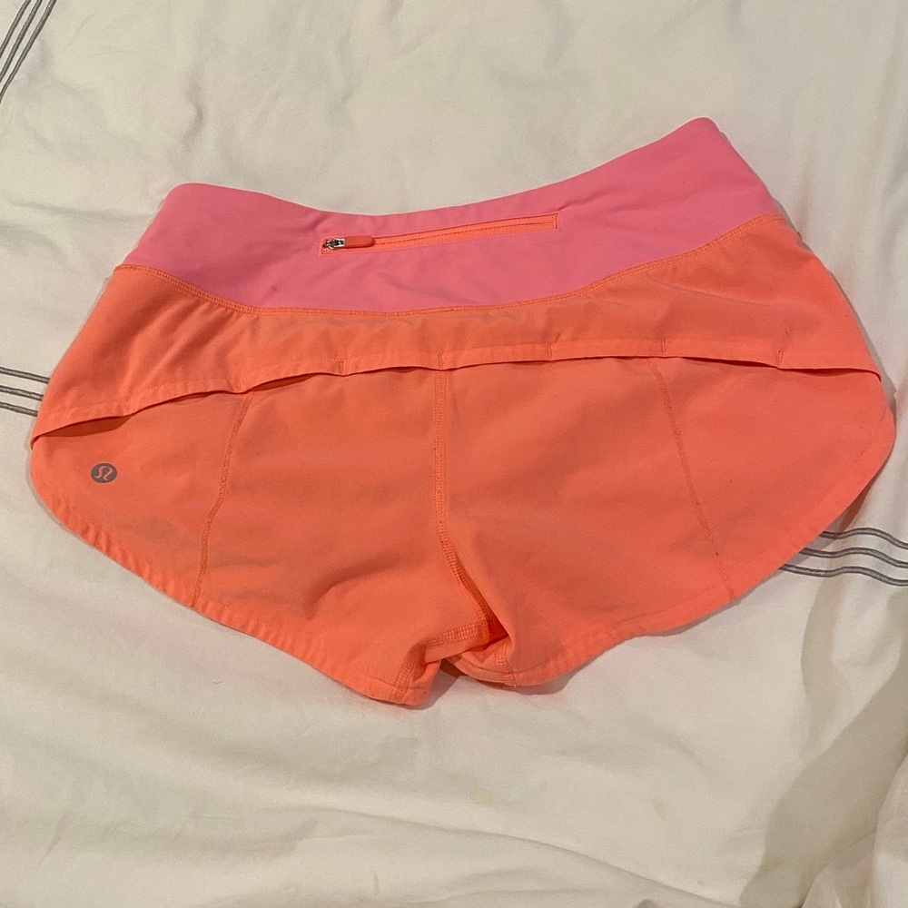 Lululemon speed up shorts